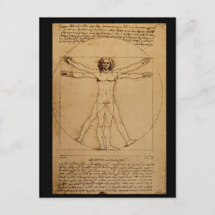Studio del Corpo Umano_Studies of the Masters Postcard