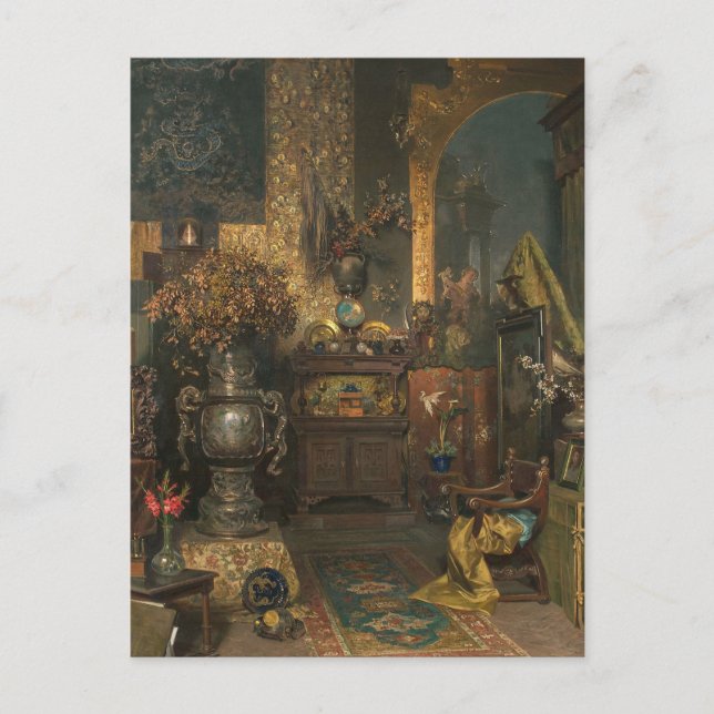 Studio Interior by Julius Victor Berg Postcard (Front)