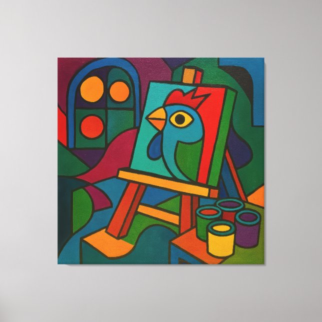 Studio - Large Wrapped Canvas Art Print (Front)