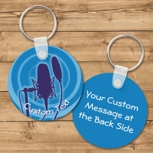 Studio Microphone Keychain