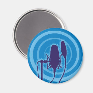 Studio Microphone Magnet