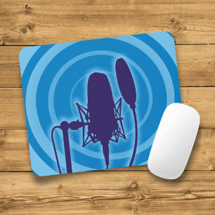 Studio Microphone Mouse Mat