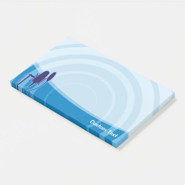 Studio Microphone Post-it Notes (Angled)
