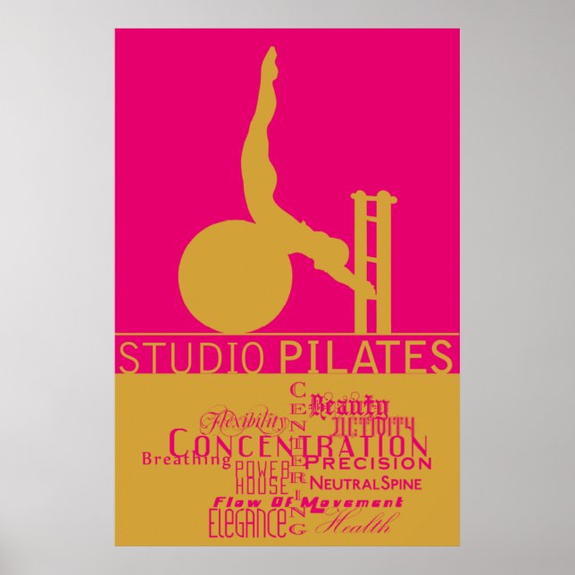 Studio Pilates - Poster (Front)