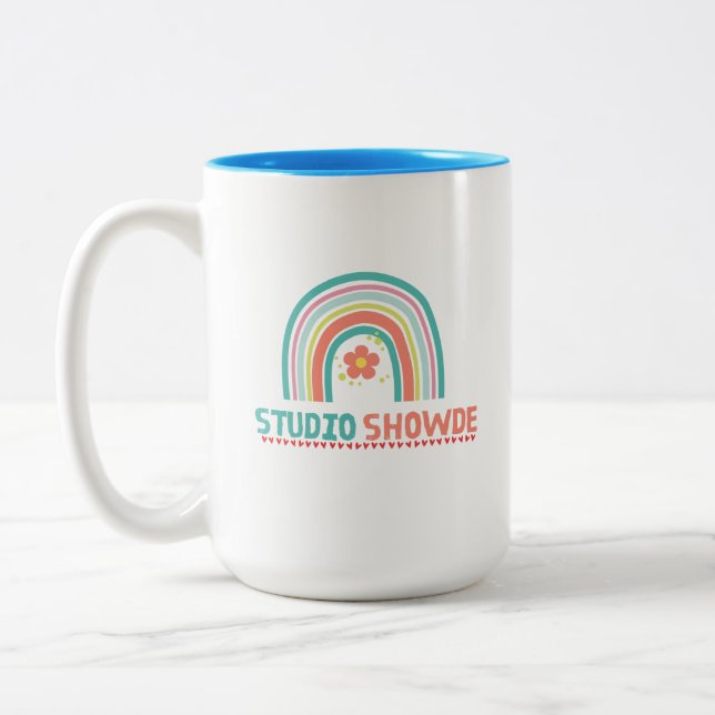 Studio Shadow Two-Tone Coffee Mug (Left)