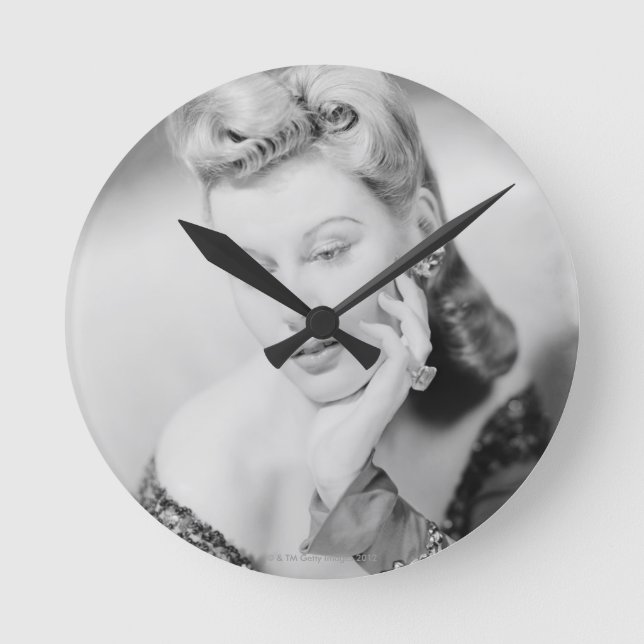 Studio Shot Round Clock (Front)