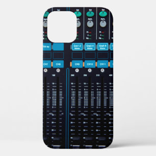 Studio sound mixer, technology gear for better nat iPhone 12 case