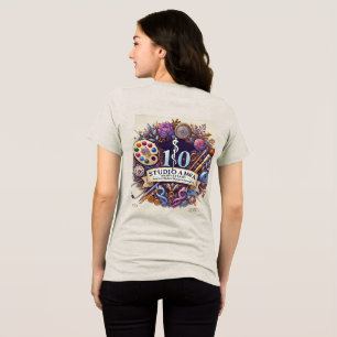 StudioAMWA Tenth Anniversary T-Shirt Tri-Blend Shirt