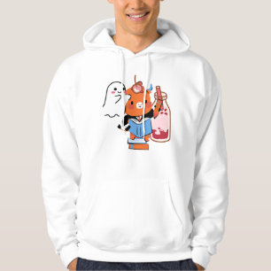 Studious Red Bull & Cherry Ghost Boba Hoodie
