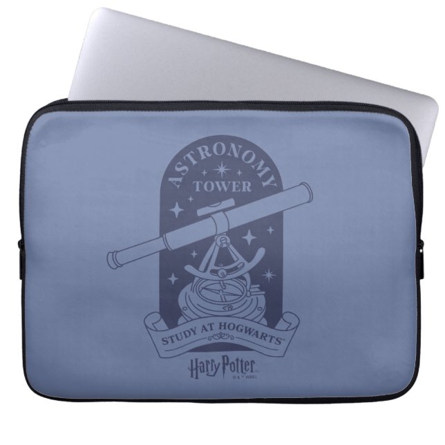 Study at HOGWARTS™ Astronomy Tower Laptop Sleeve (Front)
