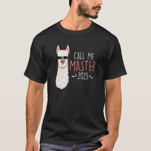 Study End Master Degree 2023 Master T-Shirt
