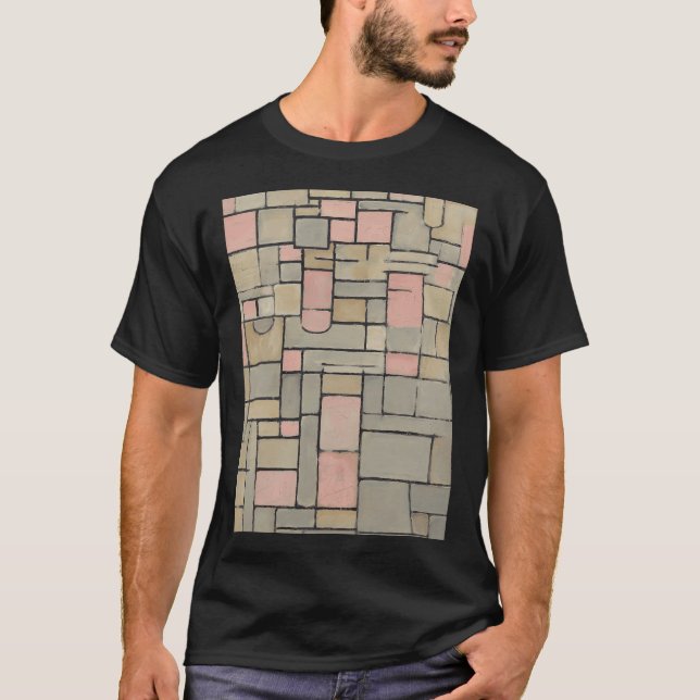 Study for a Composition Piet Mondrian T-Shirt (Front)