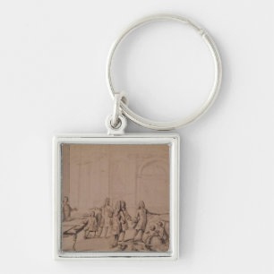 Study for a Lesson being give to the Young Key Ring
