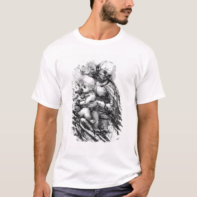 Study for a Madonna with a Cat, c.1478-80 T-Shirt (Front)