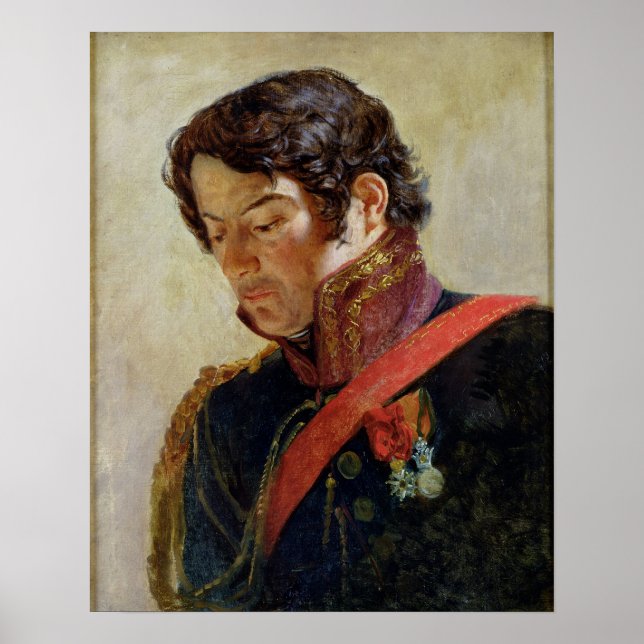 Study for a Portrait of Baron Dominique Larrey Poster (Front)