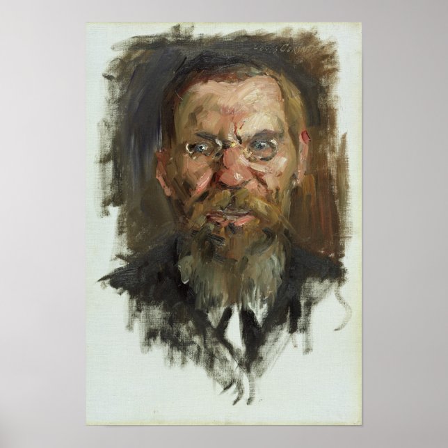 Study for a Portrait of Professor Dr. Eduard Poster (Front)