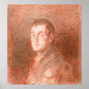 Study for an equestrian portrait poster