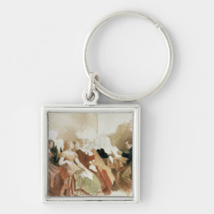 Study for An Evening at Baron von Spaun's Key Ring