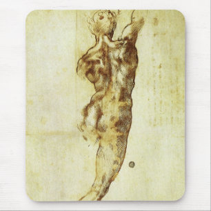 Study for Battle Cascina Michelangelo Renaissance Mouse Mat