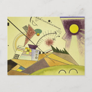 Study for Bewegte Ruhe, 1923 by Wassily Kandinsky Postcard