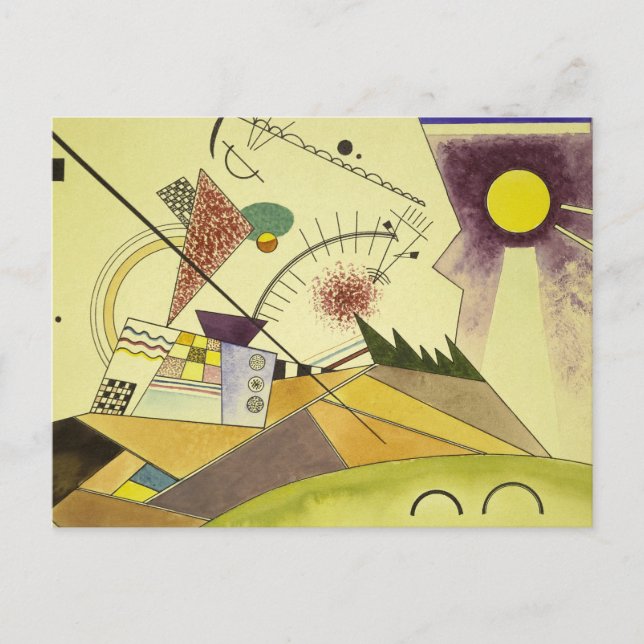 Study for Bewegte Ruhe, 1923 by Wassily Kandinsky Postcard (Front)