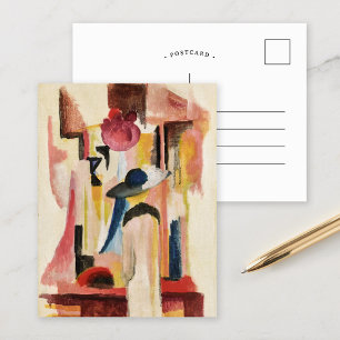 Study for Bright Shop Window   August Macke Postcard