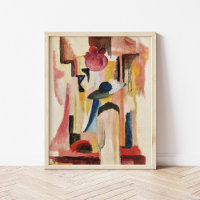 Study for Bright Shop Window | August Macke