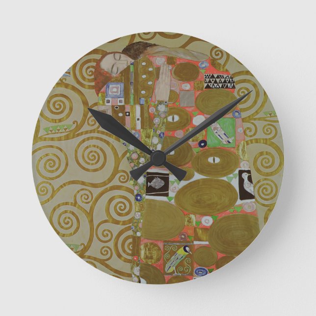 Study for Fulfillment, c.1905-09 (w/c & gold on pa Round Clock (Front)