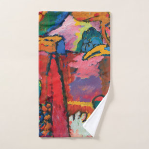 Study for Improvisation V by Wassily Kandinsky Hand Towel