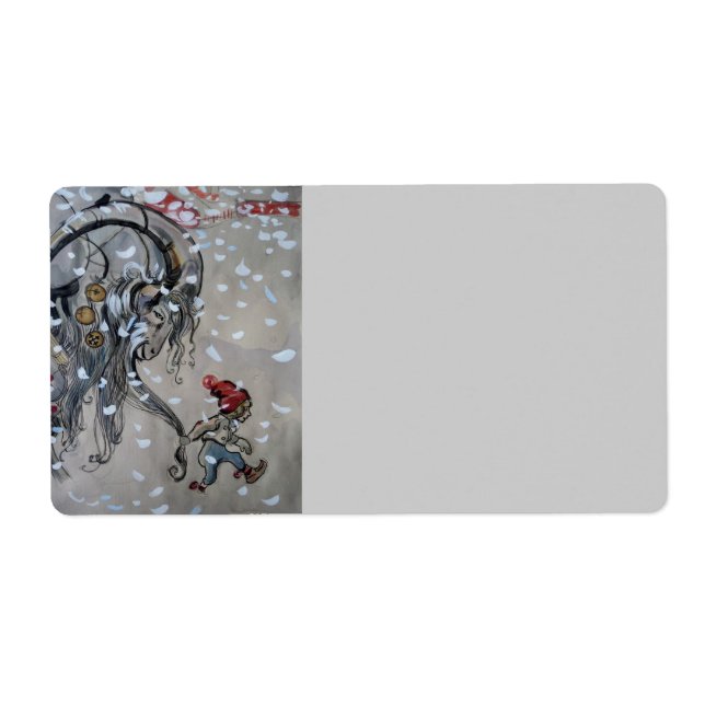 Study for Julbacken  (Yule Goat) 1911 (Front)