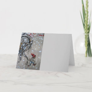 Study for Julbocken (yule goat) 1911 Holiday Card