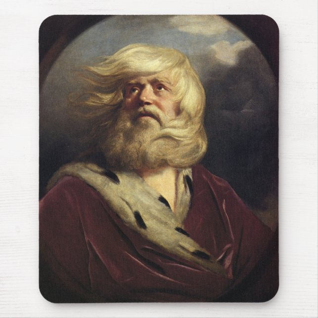 Study for King Lear - Joshua Reynolds Mouse Mat (Front)