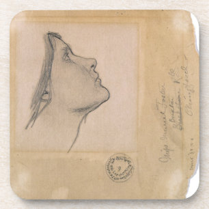 Study for 'Lamia', c.1904-05 (pencil on paper) Coaster