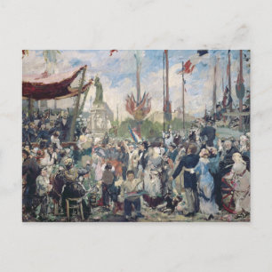 Study for 'Le 14 Juillet 1880', 1880-84 Postcard