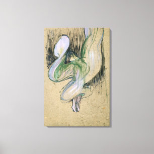 Study for Loie Fuller Canvas Print