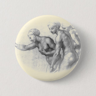 Study for the 3 Graces - Raphael Button