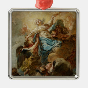 Study for the Assumption of the Virgin, c.1760 2 Metal Tree Decoration