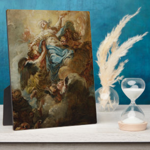 Study for the Assumption of the Virgin, c.1760 2 Plaque