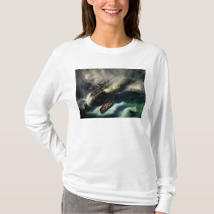 Study for The Burning of the 'Kent' in 1825 T-Shirt