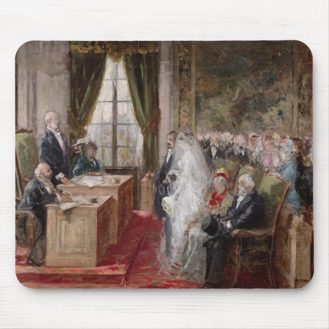 Study for the Civil Marriage Mouse Mat (Front)