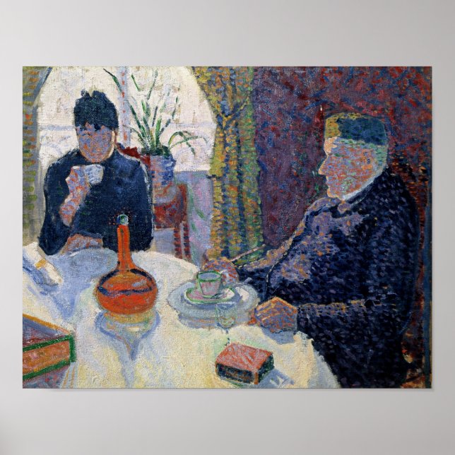 Study for The Dining Room, c.1886 Poster (Front)