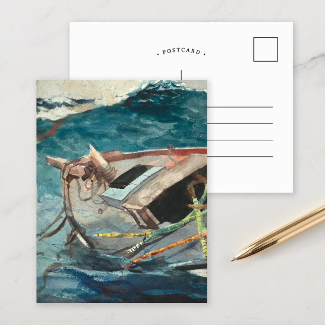 Study for The Gulf Stream | Winslow Homer Postcard (Creator Uploaded)