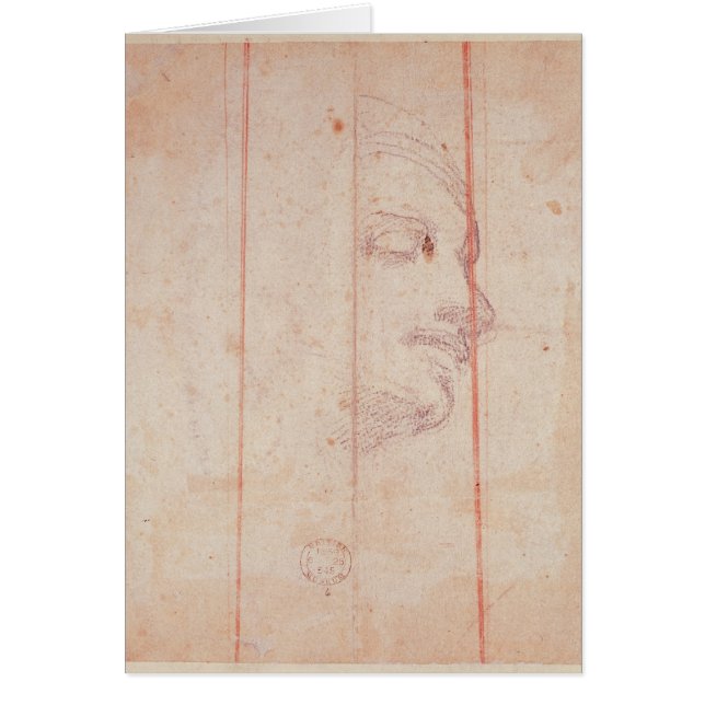 Study for the Head of the Libyan Sibyl (Front)