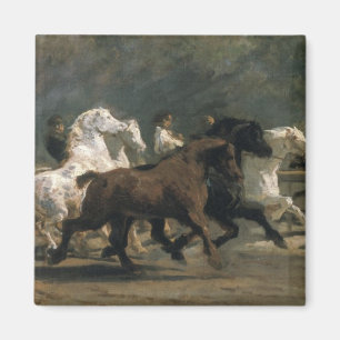 Study for the Horsemarket, 1900 Magnet