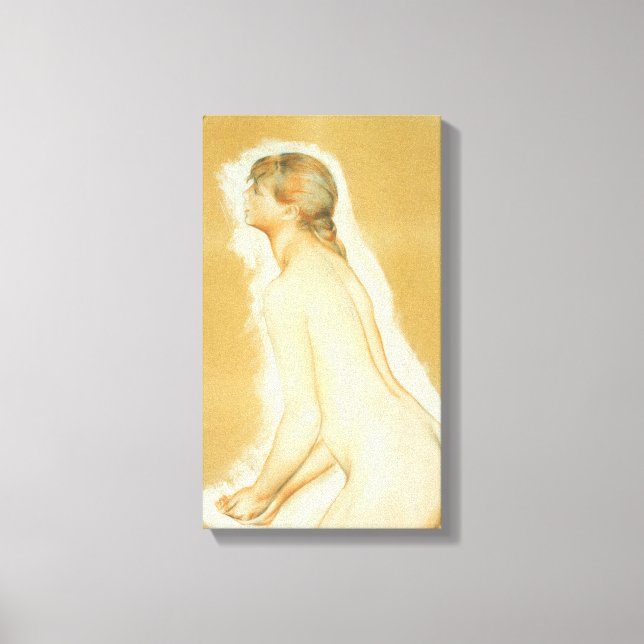 Study for 'The Large Bathers' by Pierre Renoir Canvas Print (Front)
