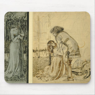 Study for the painted panels on the St. George Cab Mouse Mat