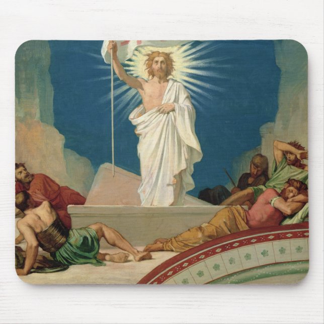 Study for the Resurrection of Christ, 1860 Mouse Mat (Front)