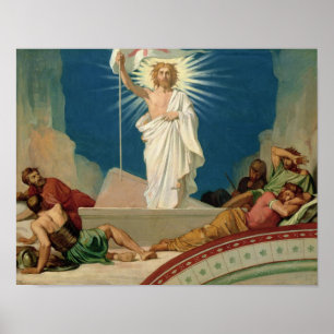 Study for the Resurrection of Christ, 1860 Poster