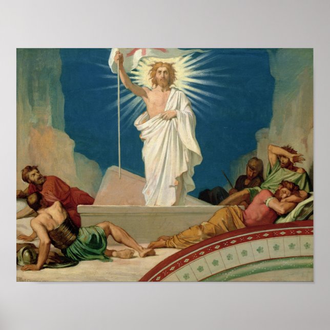 Study for the Resurrection of Christ, 1860 Poster (Front)