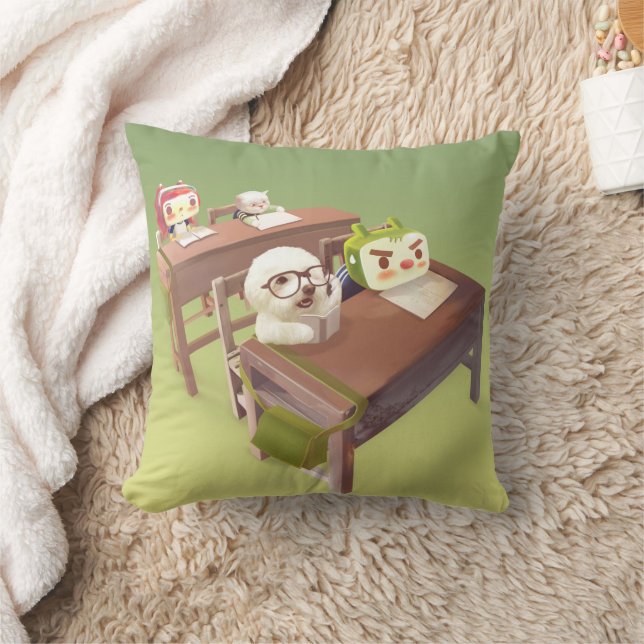 Study Hard Cushion (Blanket)